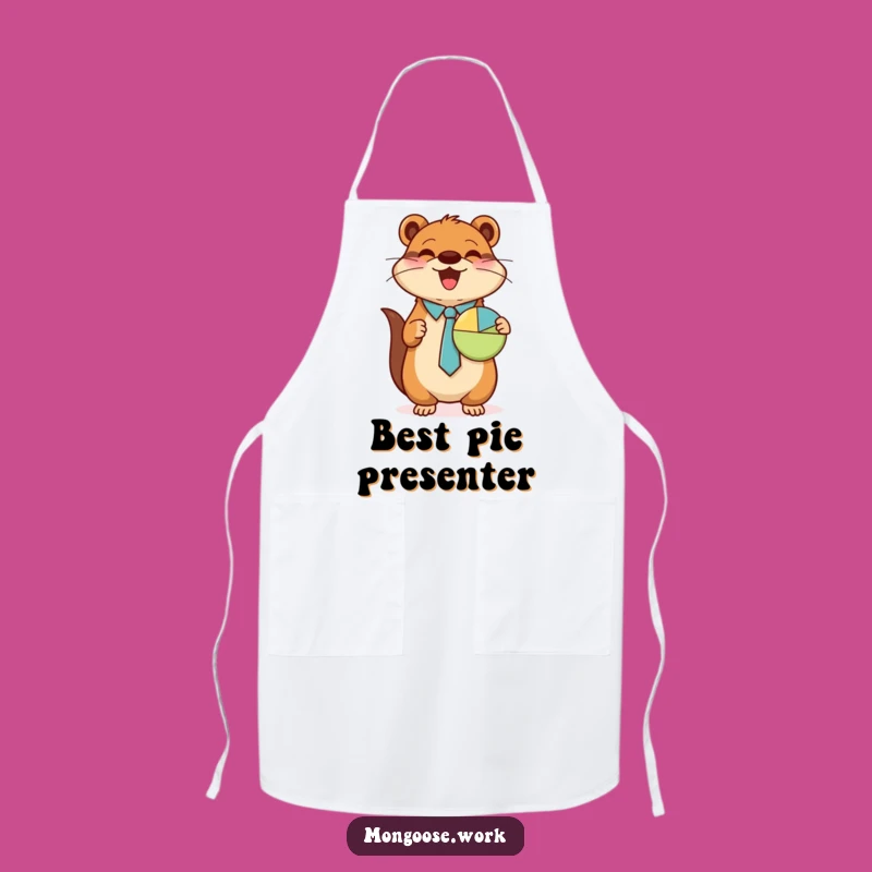 Funny Mongoose Chef Apron - Business Bites & Belly Laughs, Perfect Funny Gift