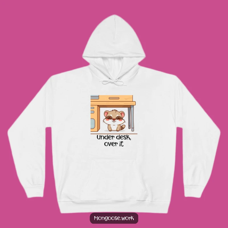 Funny Mongoose Hoodie: Cozy Mischief Maker, Perfect Comfy Funny Gift for Lounging!