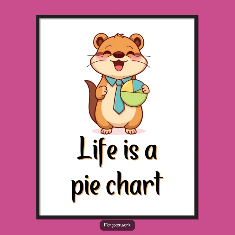 Funny Free Printable Wall Art: Mongoose Analyst Decor, Downloadable Art For Office Whimsy